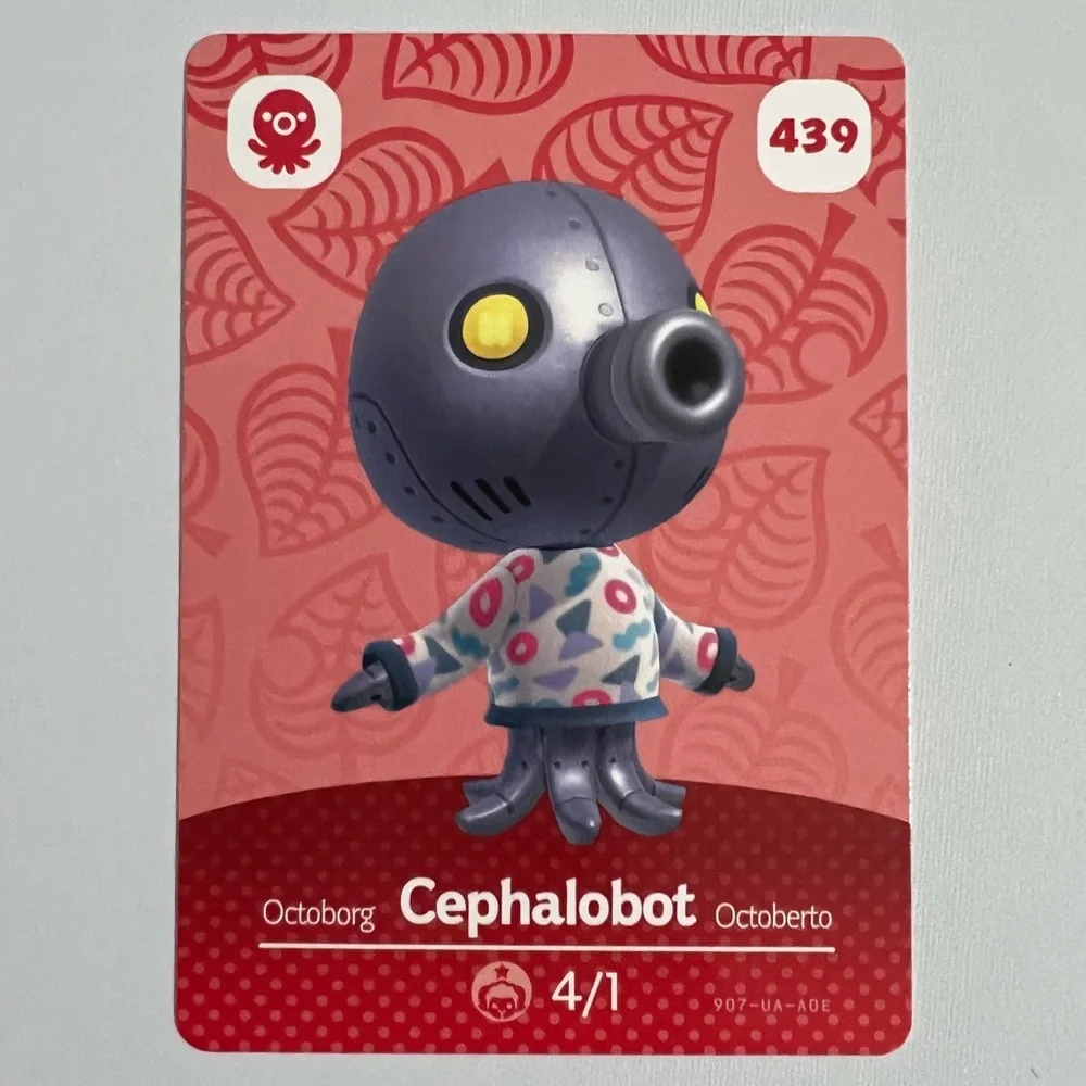 Animal Crossing Amiibo Card - Cephalobot - 439